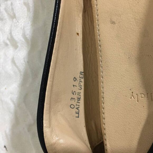 J.Crew Leather Studded Flats Size 10 - Picture 8 of 9